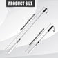 Extendable Shoe Horn, Premium Stainless Steel Adjustable Handle Shoe Lifter with Long Handle