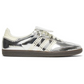 Silver Luxe Street Sneakers