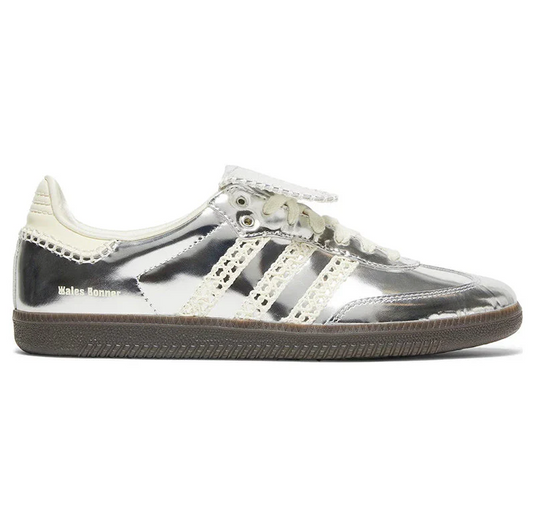 Silver Luxe Street Sneakers