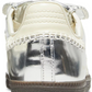 Silver Luxe Street Sneakers